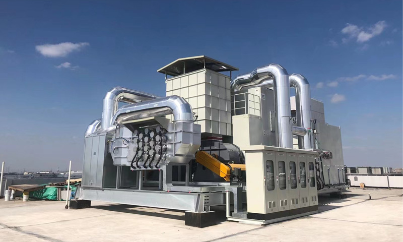 RTO incinerator supporting project